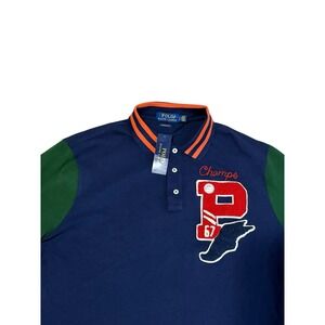 New Polo Ralph Lauren P Wing Shirt Mens Large Bulldog Football 1959 Athletic